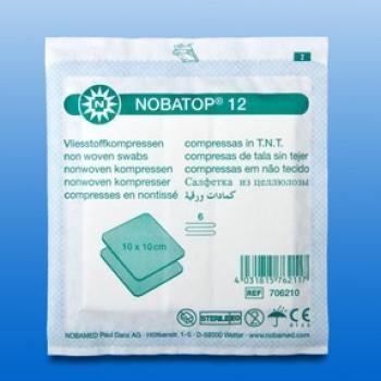 Nobatop 12 Vliesstoffkompresse steril